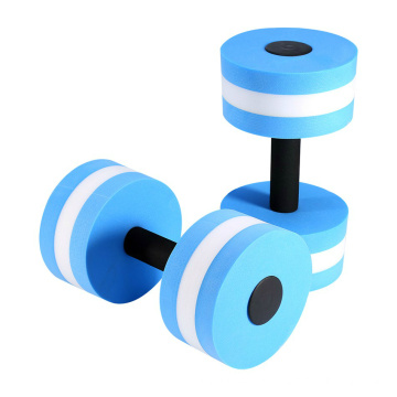 Customized Aid Training Aquatic Water Swimming Blue Barbell